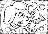 Bubble Guppies Coloring Pages Molly sketch template