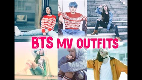 BTS MV OUTFITS - YouTube