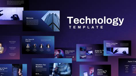 PPT Technology Template