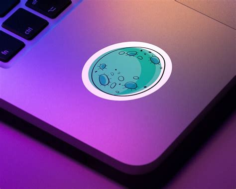 Solar System Planets Laptop Sticker Pack of 9 Macbook Decals. - Etsy