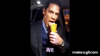 John Cena Speaking Mandarin and Eating Ice Cream Full Original on Make ...