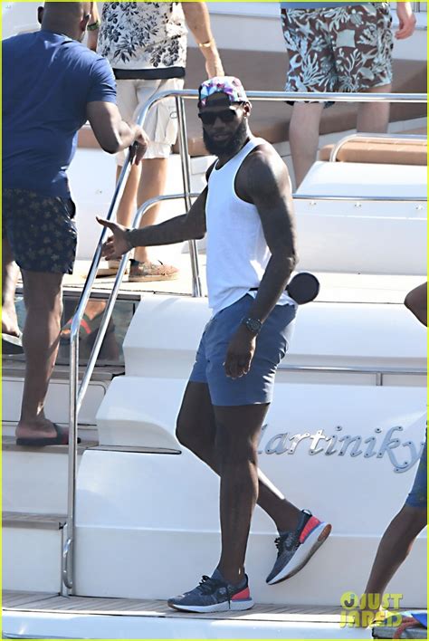 LeBron James Celebrates Lakers Contract on a Yacht in Italy!: Photo 4111183 | LeBron James ...