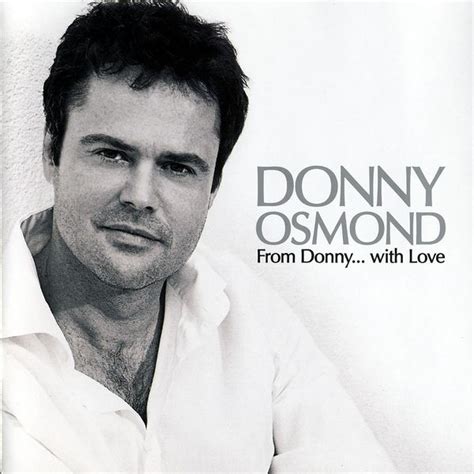 Donny Osmond - From Donny... with Love Lyrics and Tracklist | Genius