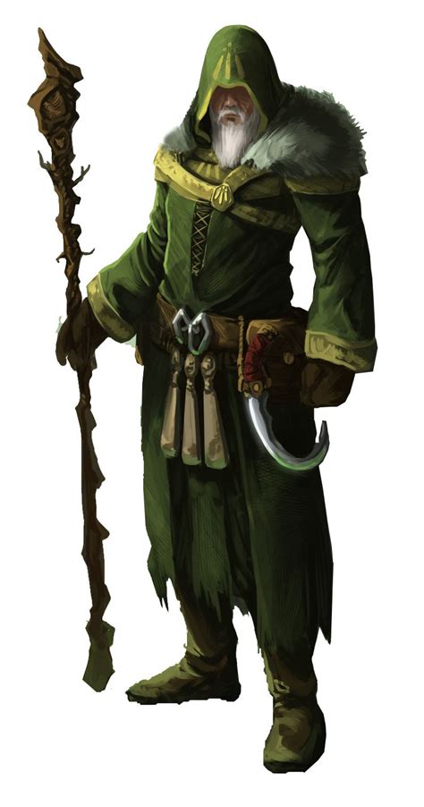 Druida | Dungeons and dragons characters, Character portraits, Pathfinder character