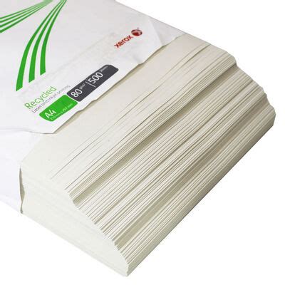 Xerox Recycled A4 80gsm Printer Paper - 500 Sheets From 1.00 GBP | The ...