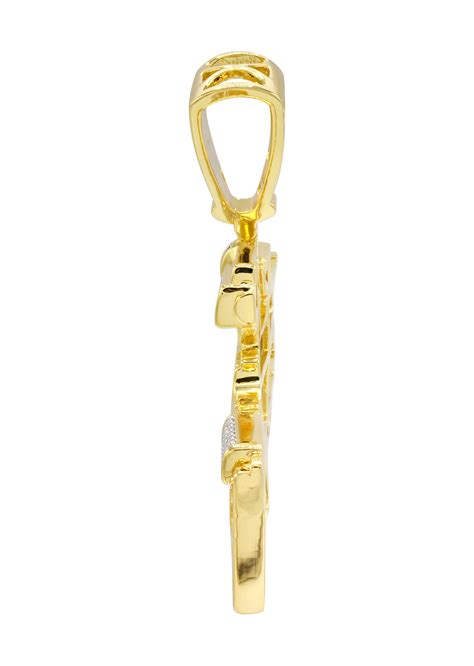 Mens Gold Gun Pendant | 23.9 Grams – goldurban.com