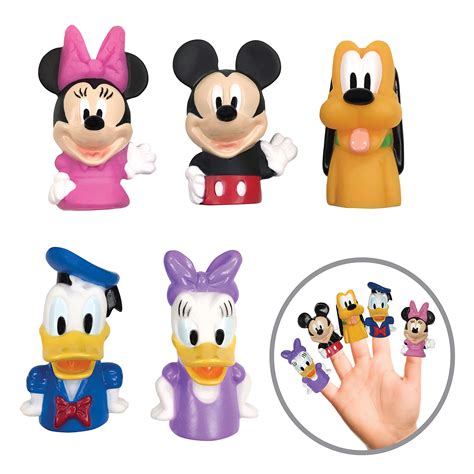 Disney Mickey Mouse & Friends Finger Puppets - Party Favors, Educational, Bath Toys: Buy Online ...