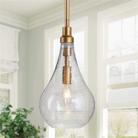 Amazon.com: KSANA Gold Glass Pendant Lighting for Kitchen Island ...