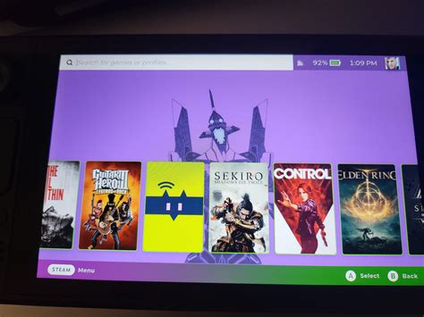 Working on an Evangelion based theme : r/SteamDeck