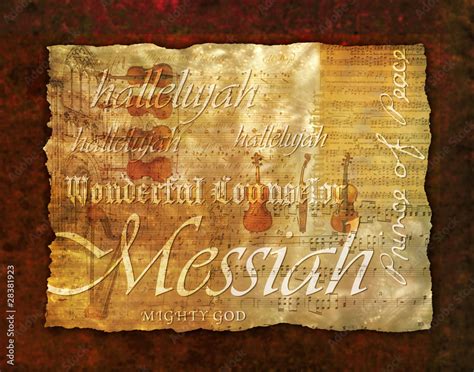 Messiah Montage Background Stock Illustration | Adobe Stock