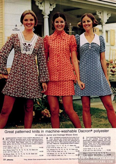 Vintage dresses - Women's fashion from 1973 - Click Americana