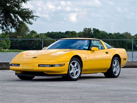 Yellow 1988 Chevrolet Corvette