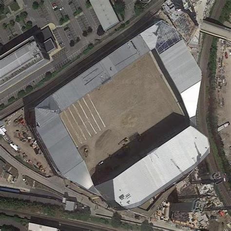 Brentford Community Stadium under construction in London, United ...