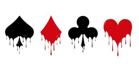 Premium Vector | Symbols deck of cards for playing poker and casino.