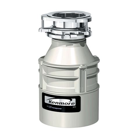 Kenmore Garbage Disposer 1/3 hp 9907 - Sears