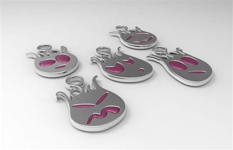 FIREBALLS COLLECTION - PENDANTS 3D model 3D printable | CGTrader