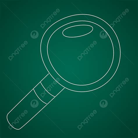 Magnifying Glass Magnifier Vector Hd PNG Images, Magnifier White Outline, Png, Magnifier, Search ...