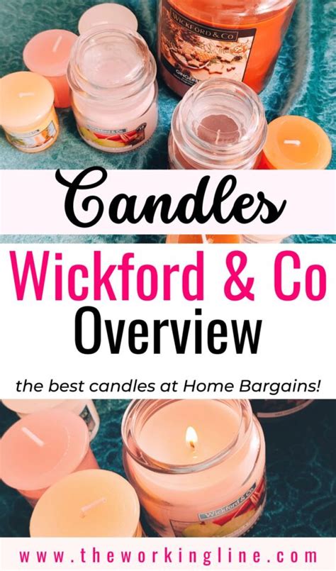 Wickford and Co Candles: Cheap Candles at Home Bargains