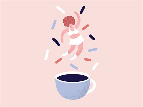 Morning coffee by Julia Kazennova on Dribbble