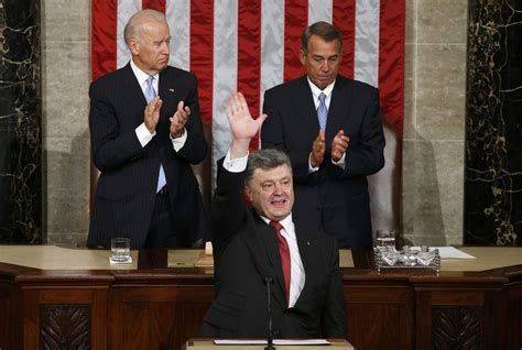 Ukrainian Presdient Petro Poroshenko Asks Congress for Weapons | TIME