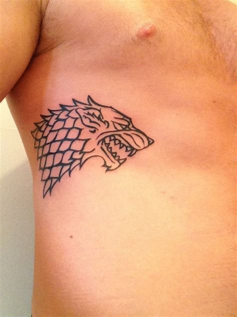 Tattoo! House stark sigil Winter is Coming! : r/gameofthrones