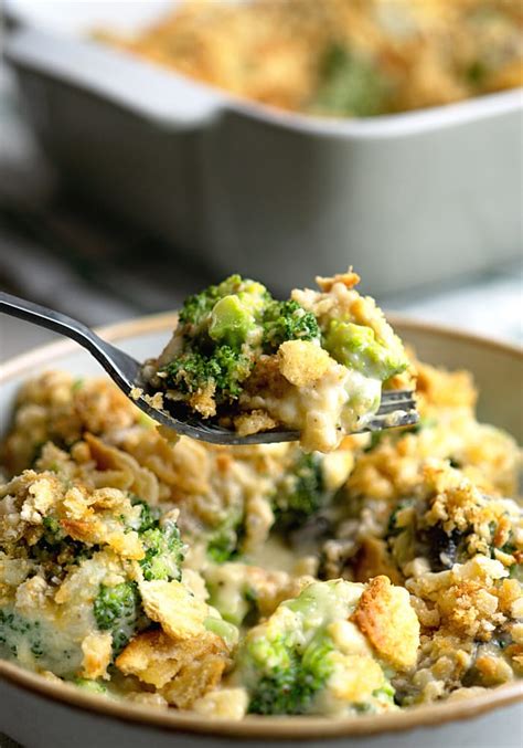 Paula Deen Broccoli Casserole (with Cream of Mushroom Soup)