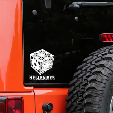 20 Colors Hellraiser Cube Vinyl Decal Sticker Custom Truck | Etsy