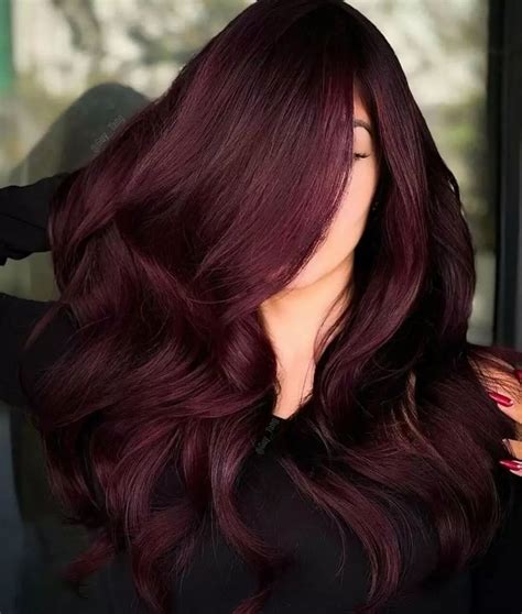 Black Cherry Hair Color + 14 Cherry Color Ideas That Are In Fashion In 2024