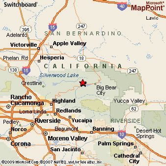 Fawnskin, California Area Map & More