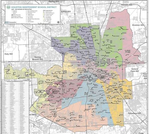 Houston ISD redraws trustee district boundaries to reflect population changes