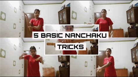 5 Easy Nunchaku Tricks for Beginners Part #1 - YouTube