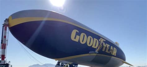 Goodyear Blimp visits Las Vegas and announces contest