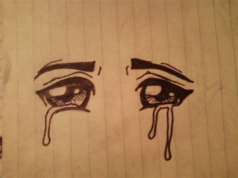 Anime Eyes Crying by LadyLaveen on DeviantArt