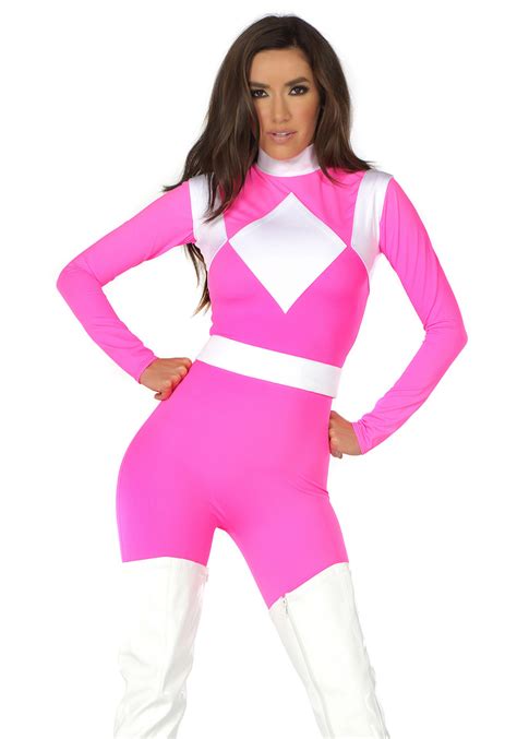 Women's Supreme Pink Ranger Costume