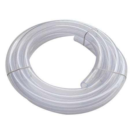 Everbilt 5/8 in. O.D. x 1/2 in. I.D. x 10 ft. PVC Clear Vinyl Tubing-702361 - The Home Depot