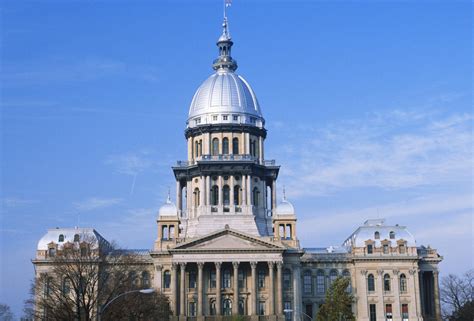 Visiting Illinois State Senators at the Capitol