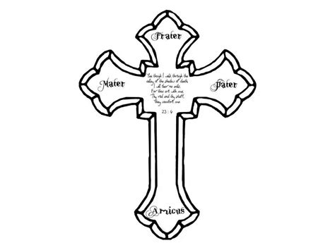 Free CROSS Outline, Download Free CROSS Outline png images, Free ClipArts on Clipart Library