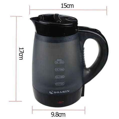 Portable mini electric kettle 0.4LL travel electric kettle 220V 600W ...