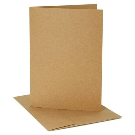 Darice Kraft A2 Card Envelopes, 12 Count - Walmart.com