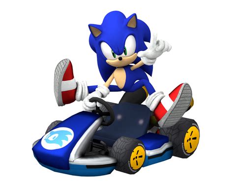 Sonic Kart Render Remastered by Nintega-Dario on DeviantArt