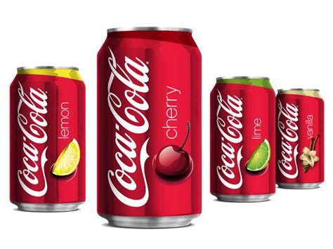 Coca-Cola Flavors | Dieline - Design, Branding & Packaging Inspiration