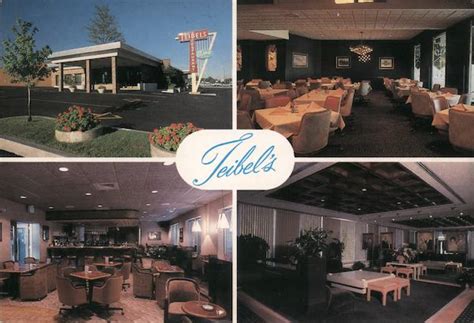 Teibel's, The Ideal Family Restaurant Schererville, IN Postcard