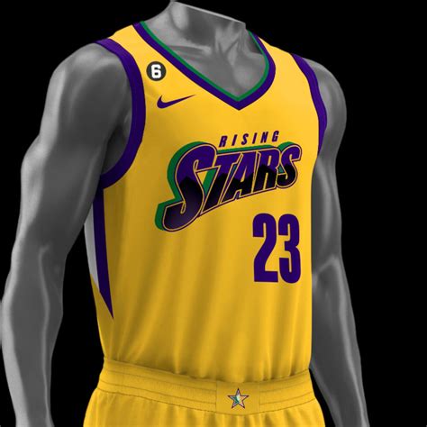 4 2023 NBA All-Star "Rising Stars" Jerseys Revealed