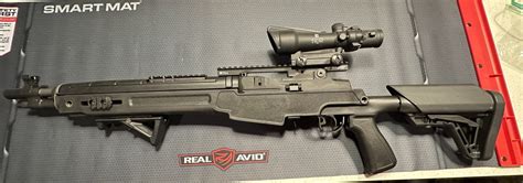 ACOG TA11E on a CASM EX scope mount : r/M1A