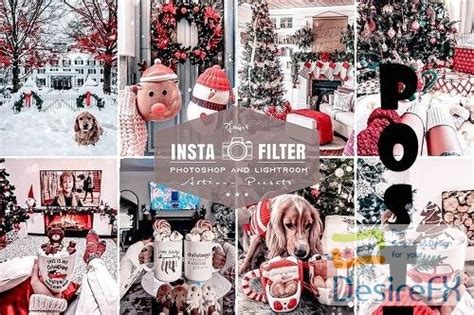 Download Christmas Photoshop Actions & Lightroom Presets - DesireFX.COM