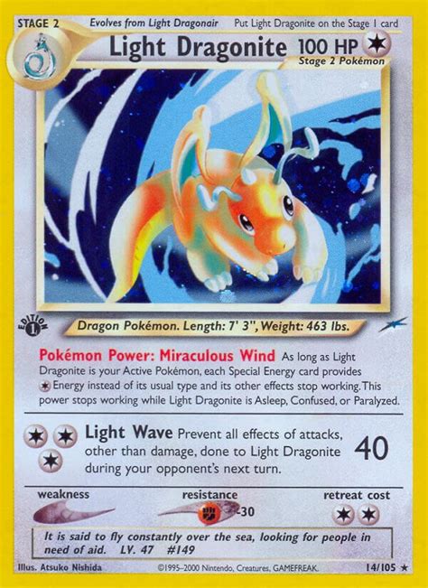 Light Pokemon Cards