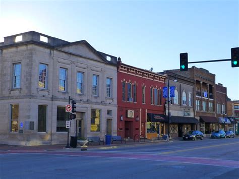 DeKalb, IL Lincoln Highway | Downtown DeKalb is not on the N… | Flickr