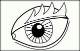Eye Coloring Page  Free Download On ClipArtMag sketch template