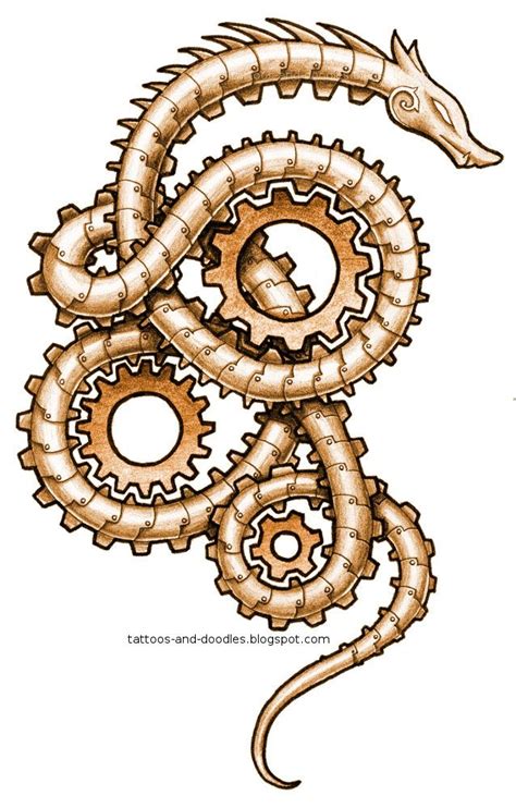 Tattoos and doodles: Gears and dragon Steampunk Tattoo Sleeve, Steampunk Tattoo Design ...