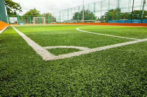 Artificial Turf Soccer Field Stock Photo - Download Image Now - iStock